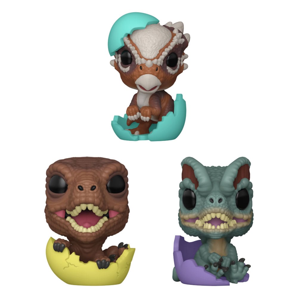 Jurassic World Pocket POP! Egg Vinyl Figures 2 cm Display (16)