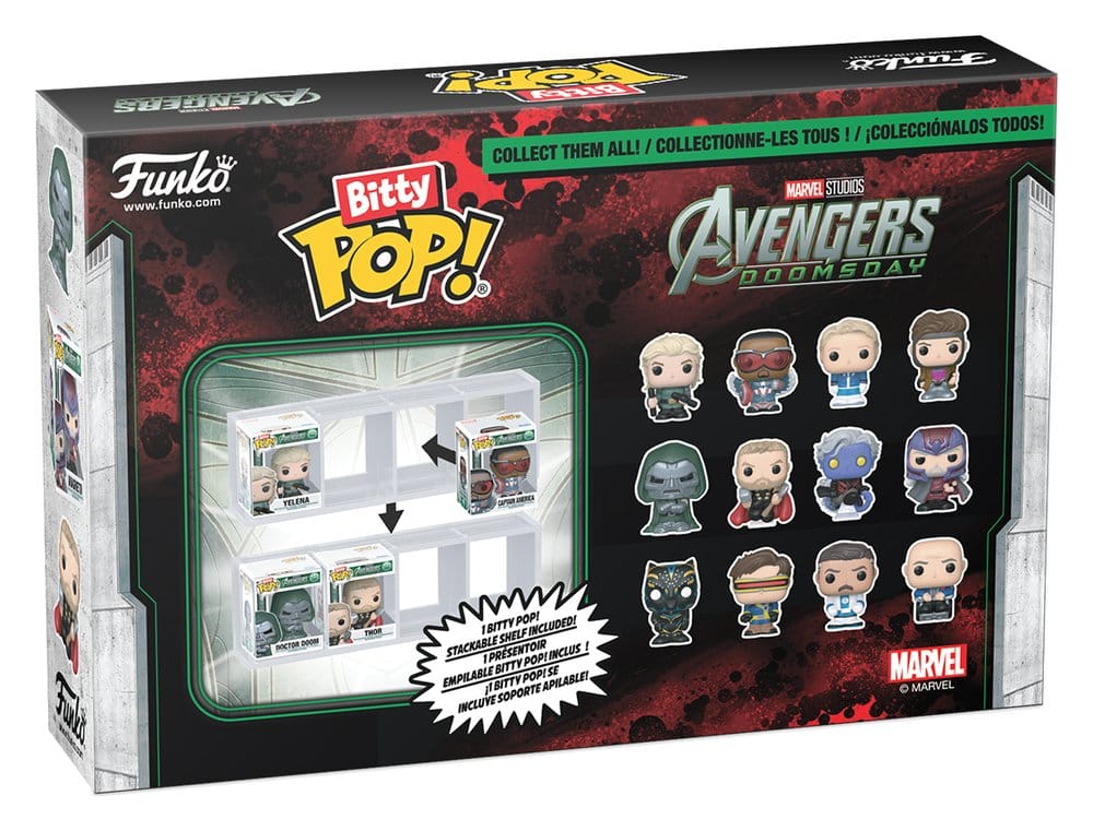 Avengers: Doomsday Bitty POP! Vinyl Figure 4-Pack Series 2 2,5 cm