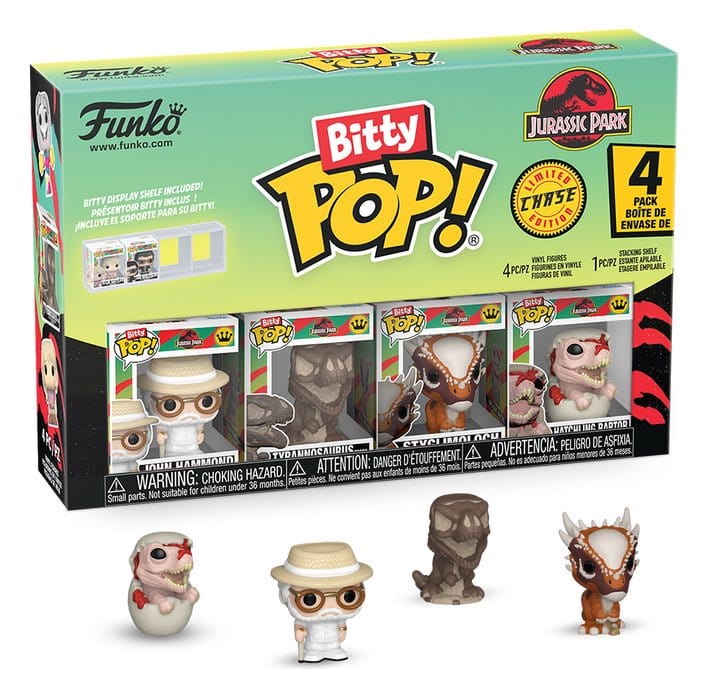 Jurassic Park Bitty POP! Vinyl Figure 4-Pack Series 2 1-inch