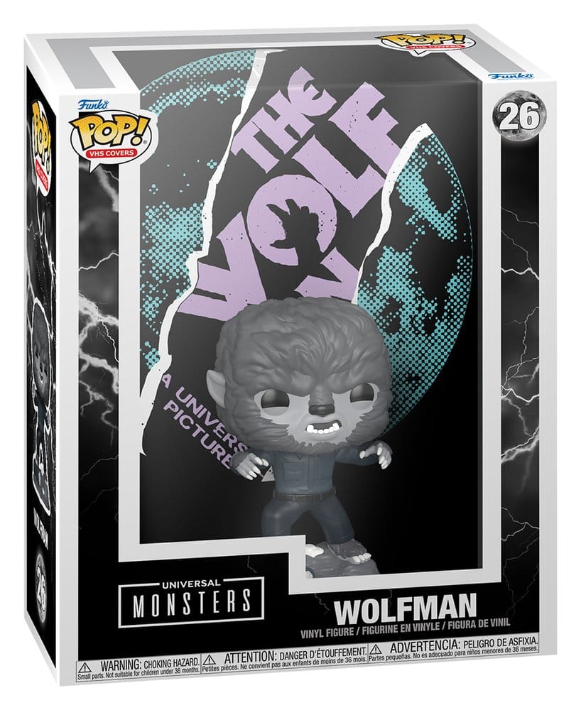 The Wolfman POP! VHS Covers Vinyl Figure Wolfman 9 cm