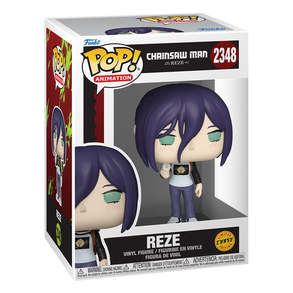 Chainsaw Man POP! Animation Vinyl Figures Reze with Chase 9 cm Assortment (6)