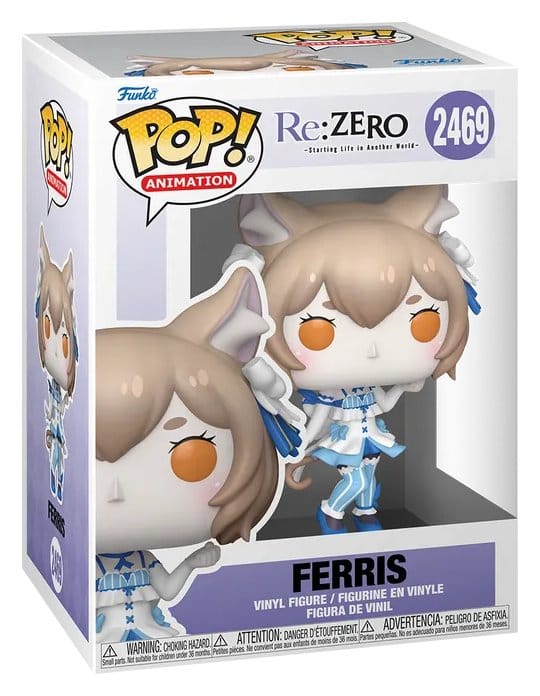 Re:Zero POP! Animation Vinyl Figures Ferris with Chase 9 cm Assortment (6)