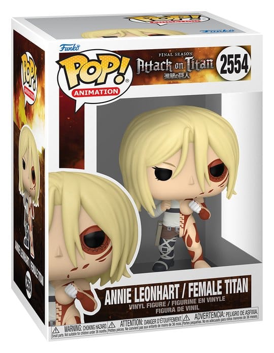 Attack on Titan POP! Animation Vinyl Figure Split- Female Titan 9 cm