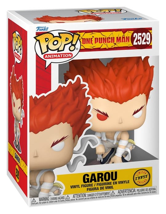 One Punch Man POP! Animation Vinyl Figures Garou w/Chase 9 cm Assortment (6)