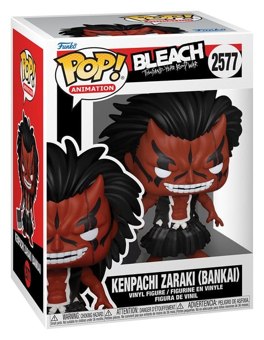 Bleach: Thousand-Year Blood War POP! Animation Vinyl Figure Kenpachi 9 cm