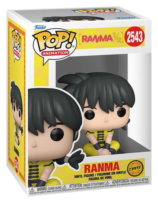 Ranma 1/2 POP! Animatiion Vinyl Figures Ranma w/Chase 9 cm Assortment (6)