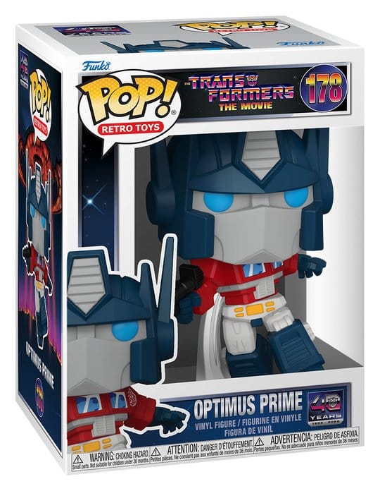 Transformers POP! Retro Toys Vinyl Figure Optimus Prime 9 cm
