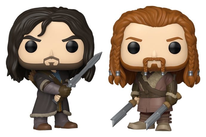 The Hobbit POP! Vinyl Figures 2-Pack Kili & Fili 10 cm