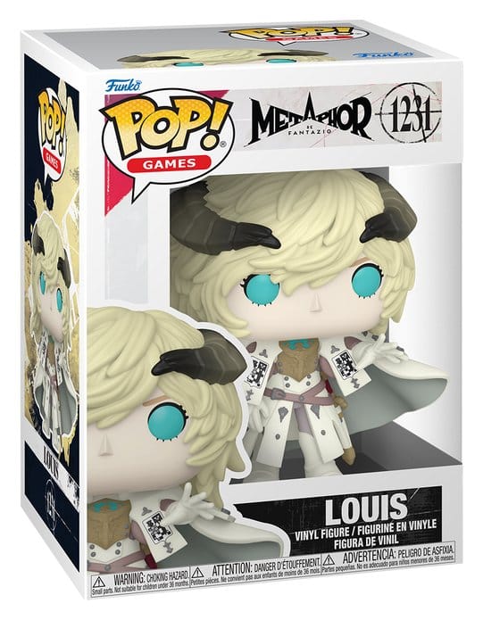 Metaphor: ReFantazio POP! Games Vinyl Figure Louis Guiabern 9 cm