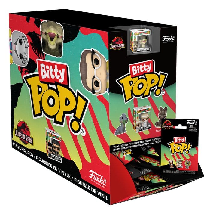 Jurassic Park Bitty POP! Vinyl Figures 2 cm Display (32)