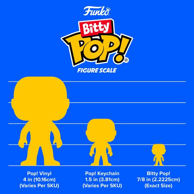 One Piece Bitty POP! Vinyl Figures 2-Pack Zoro & Sanji 2 cm