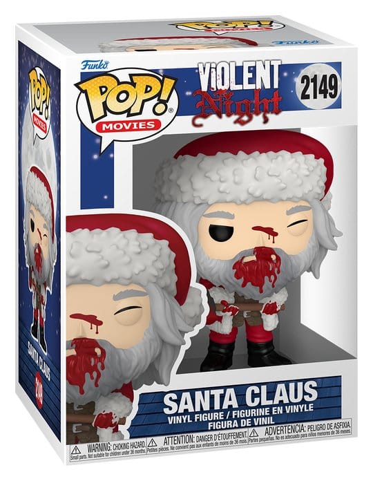 Violent Night POP! Movies Vinyl Figure Santa Claus 9 cm