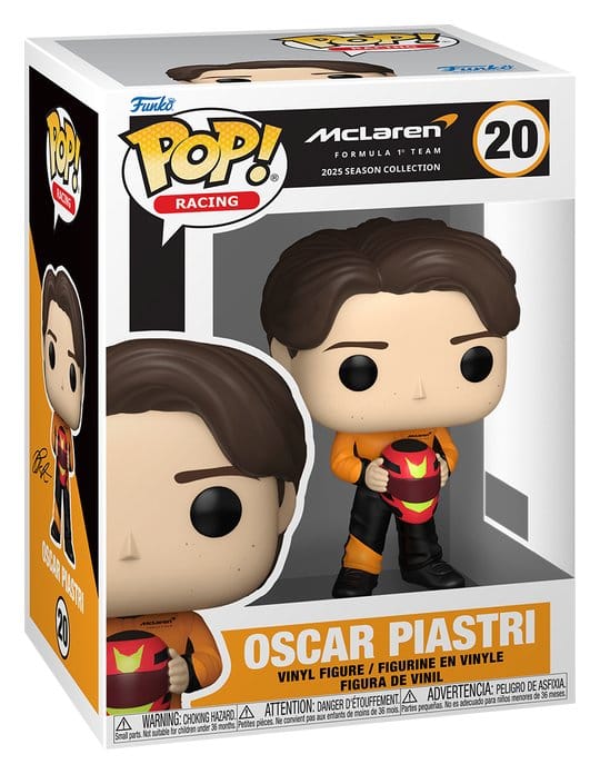 Formular 1 POP! Racing Vinyl Figure McLaren- Oscar Piastri 9 cm