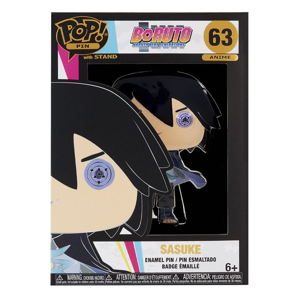 Boruto: Naruto Next Generations Loungefly POP! Emaille Pin Sasuke 10 cm