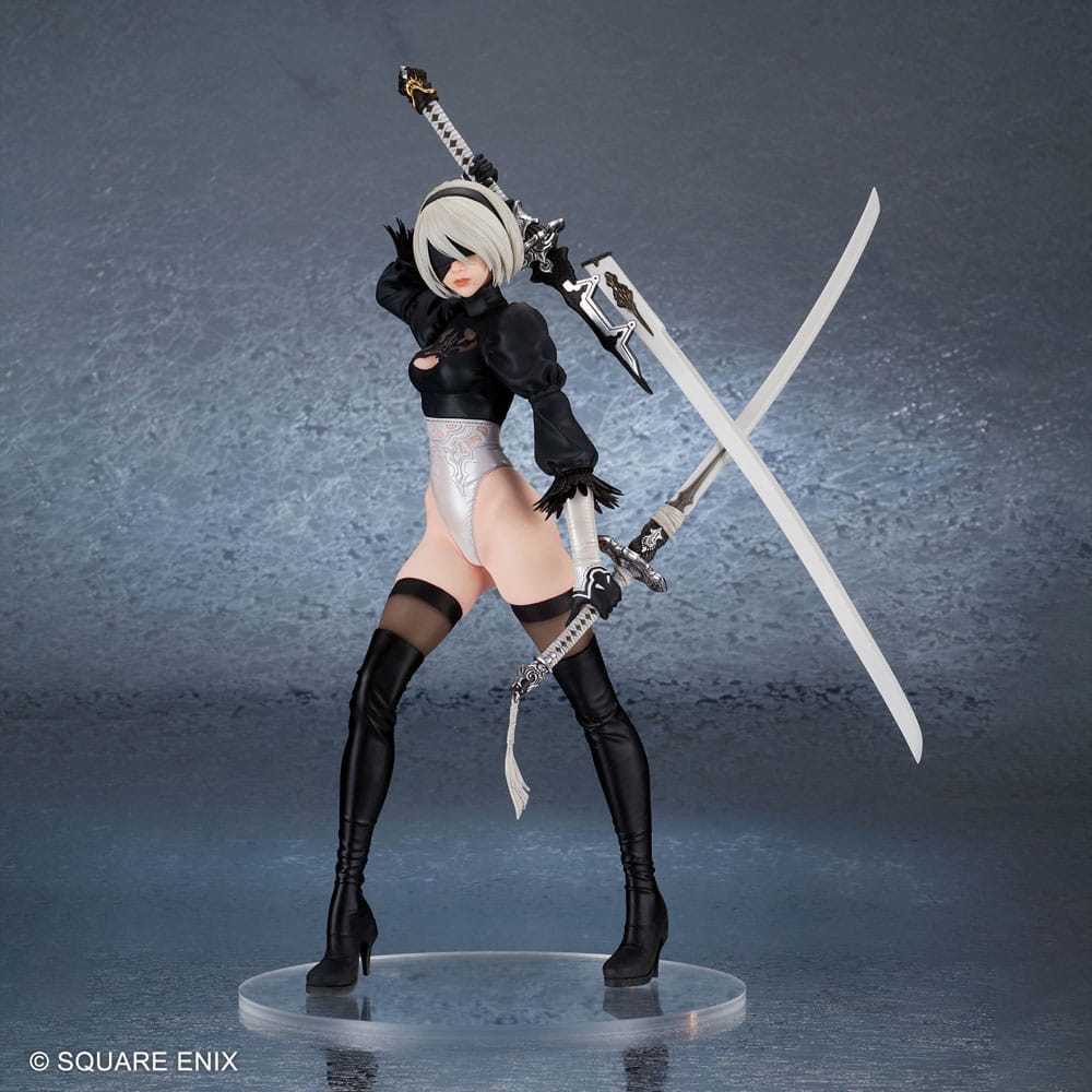 NieR:Automata PVC Statue 2B (YoRHa Nr. 2 Typ B) Ver. 2,0 29 cm