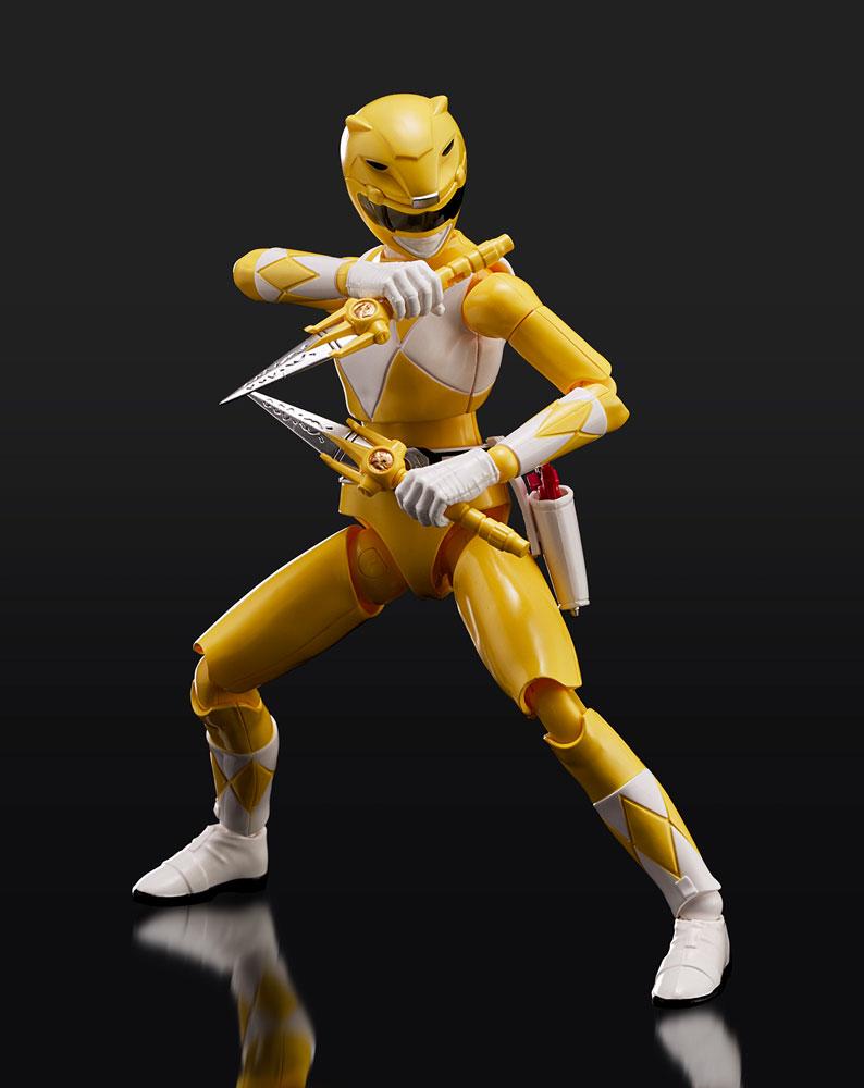Power Rangers Furai Model Plastikmodellbausatz Gelber Ranger 13 cm
