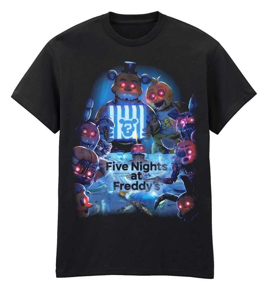 Five Nights at Freddy’s T-Shirt Thanksgiving Black Size S