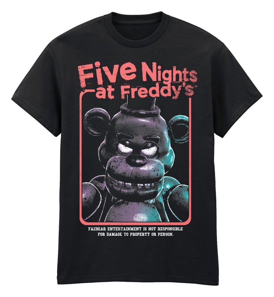 Five Nights at Freddy's T-Shirt VHS Size M