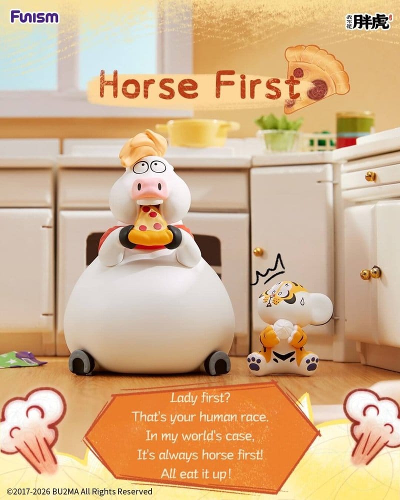 Alexander The Fat TigerBlind Box Mini Figures The Real Crazy Horse Display (8)