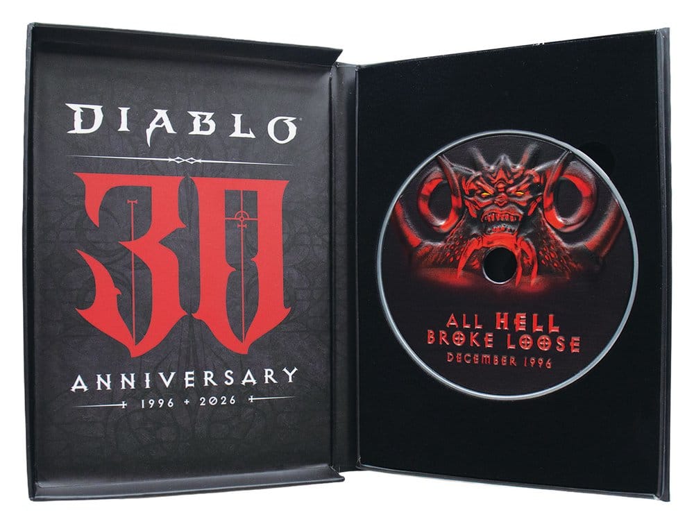 Diablo Replica 30th Anniversary CD-ROM Limited Edition 11 cm