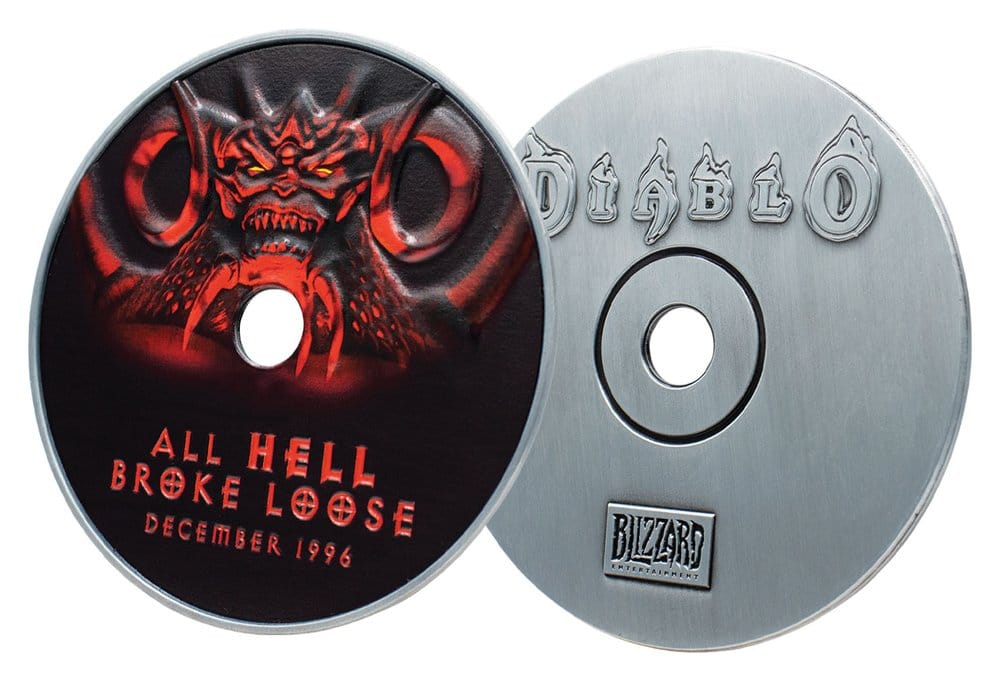 Diablo Replica 30th Anniversary CD-ROM Limited Edition 11 cm