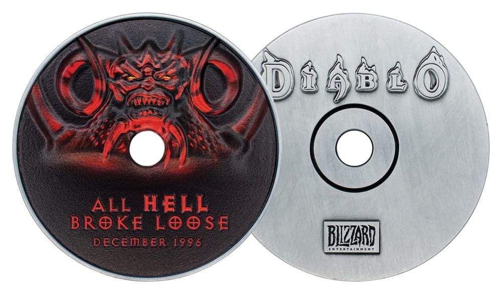 Diablo Replica 30th Anniversary CD-ROM Limited Edition 11 cm