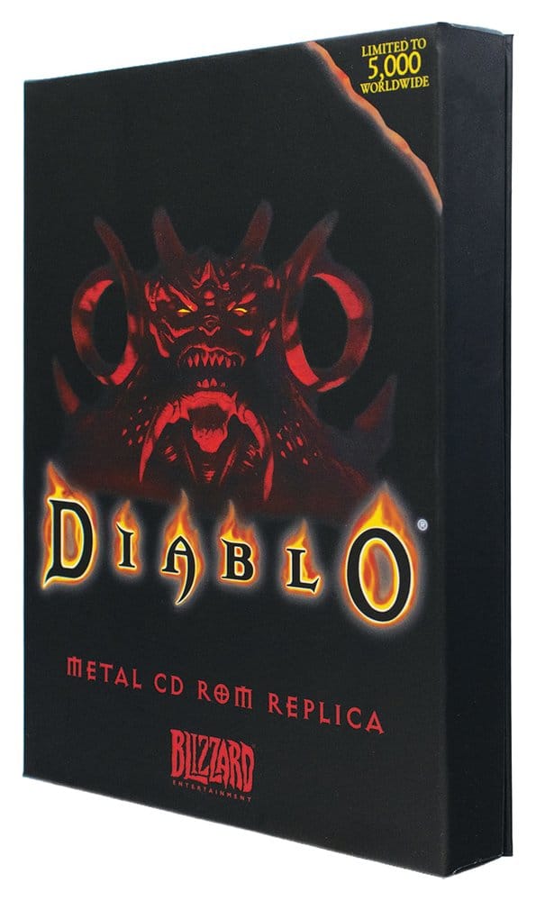 Diablo Replica 30th Anniversary CD-ROM Limited Edition 11 cm