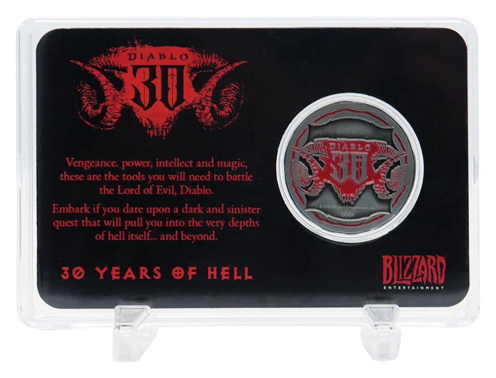 Diablo Collectable Coin 30th Anniversary Limited Edition