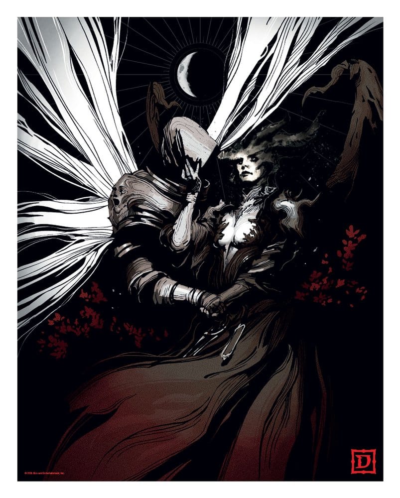 Diablo Art Print Set of Five Limited Edition 36 x 28 cm