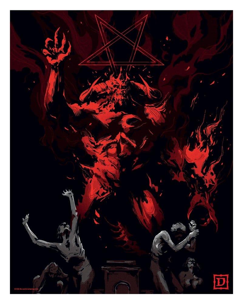 Diablo Art Print Set of Five Limited Edition 36 x 28 cm