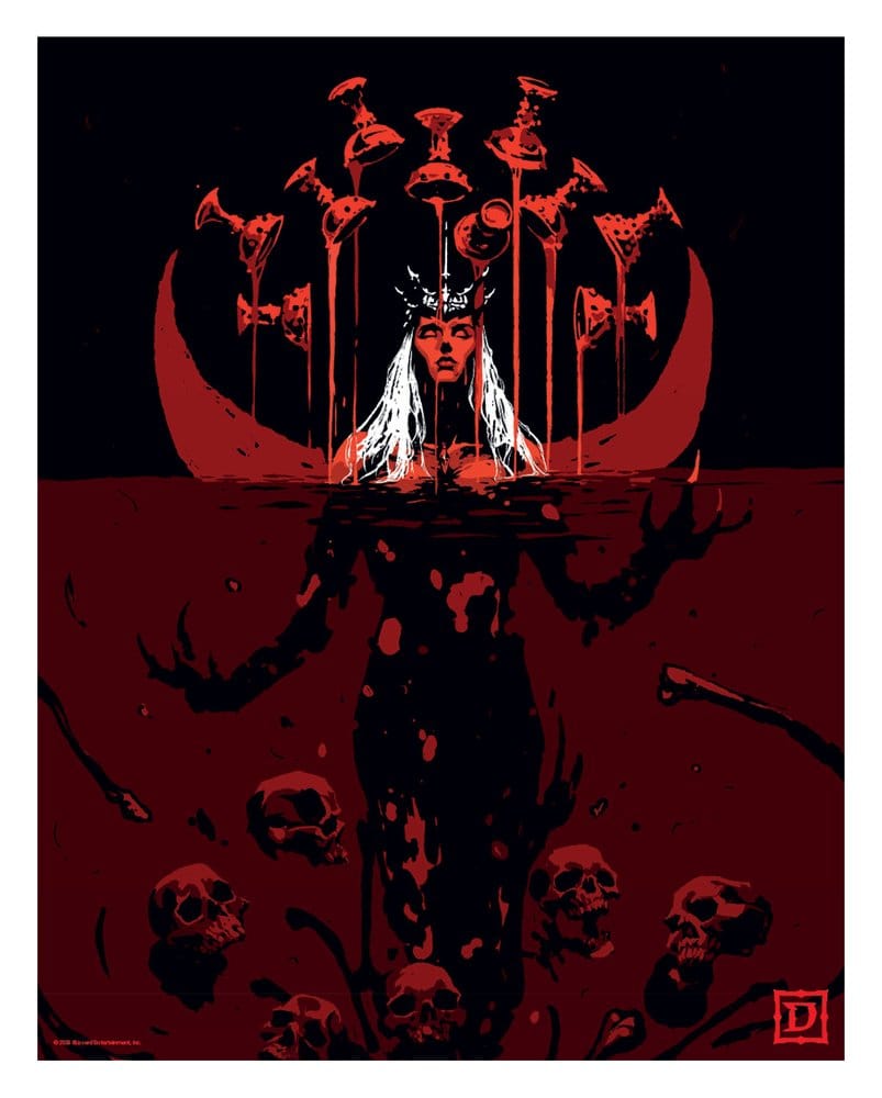 Diablo Art Print Set of Five Limited Edition 36 x 28 cm