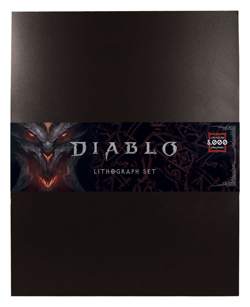 Diablo Art Print Set of Five Limited Edition 36 x 28 cm