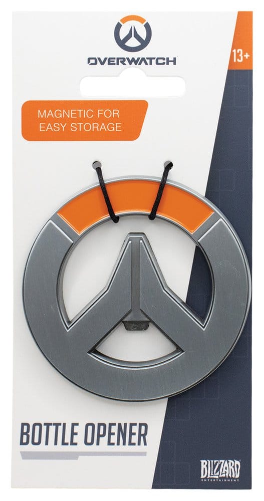 Overwatch Bottle Opener Logo Magnetic