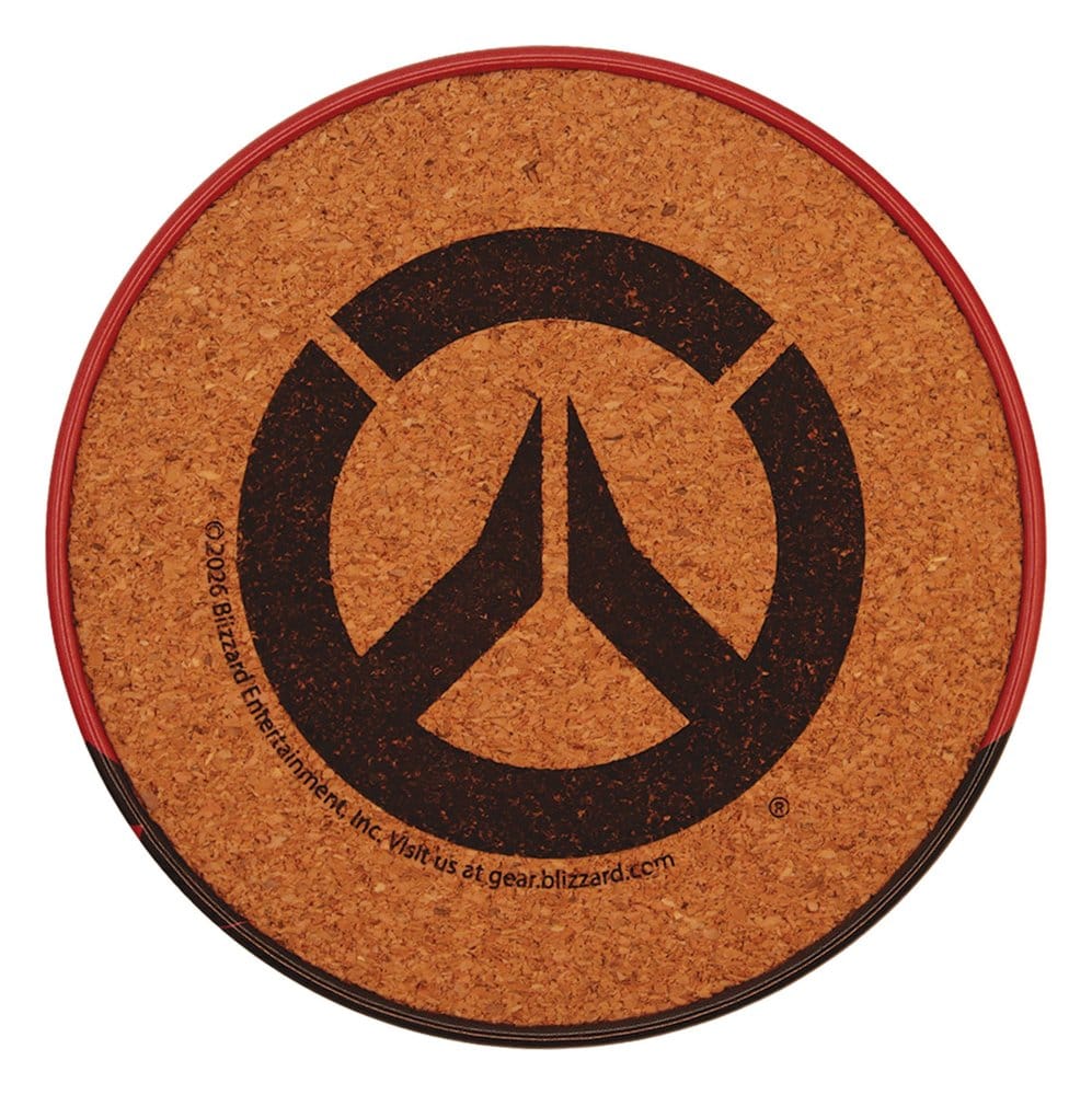 Overwatch Coaster 4-Pack Printed Metal