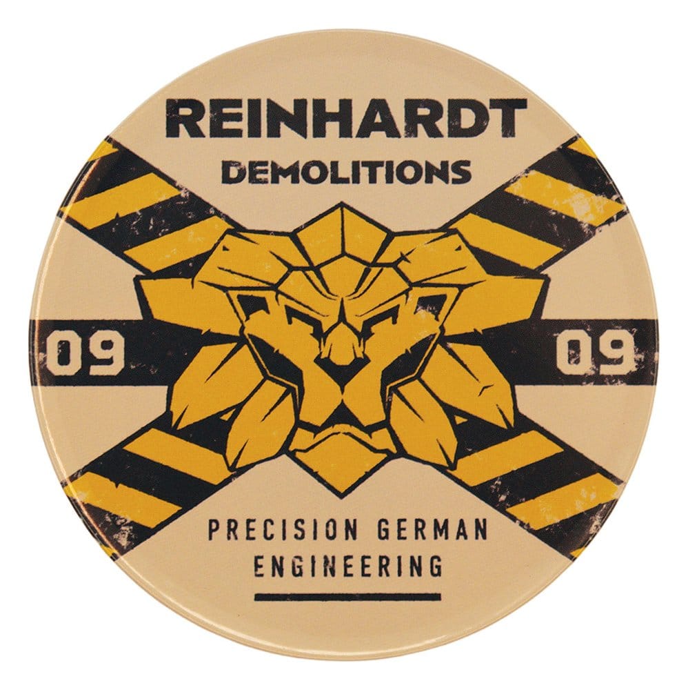 Overwatch Coaster 4-Pack Printed Metal
