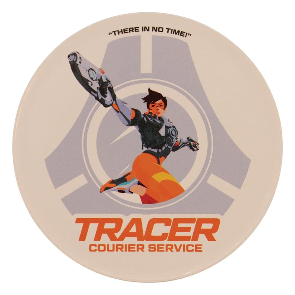 Overwatch Coaster 4-Pack Printed Metal
