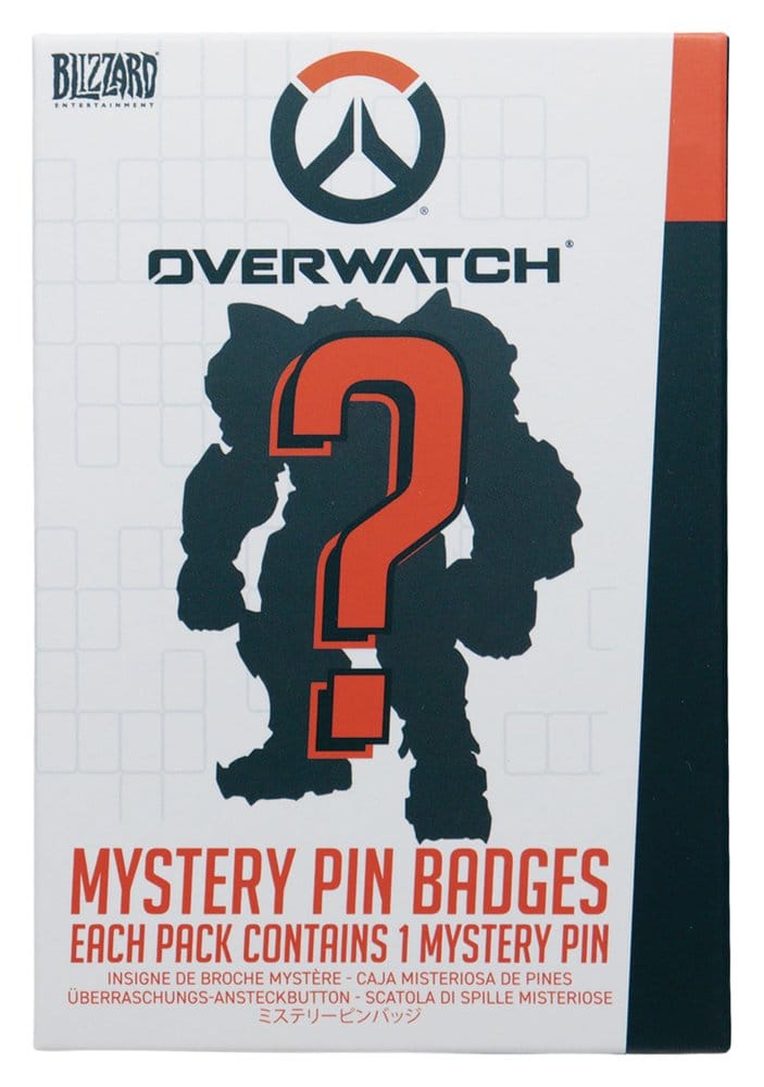 Overwatch Mystery Pin Badges Blind Box Assortment (12)