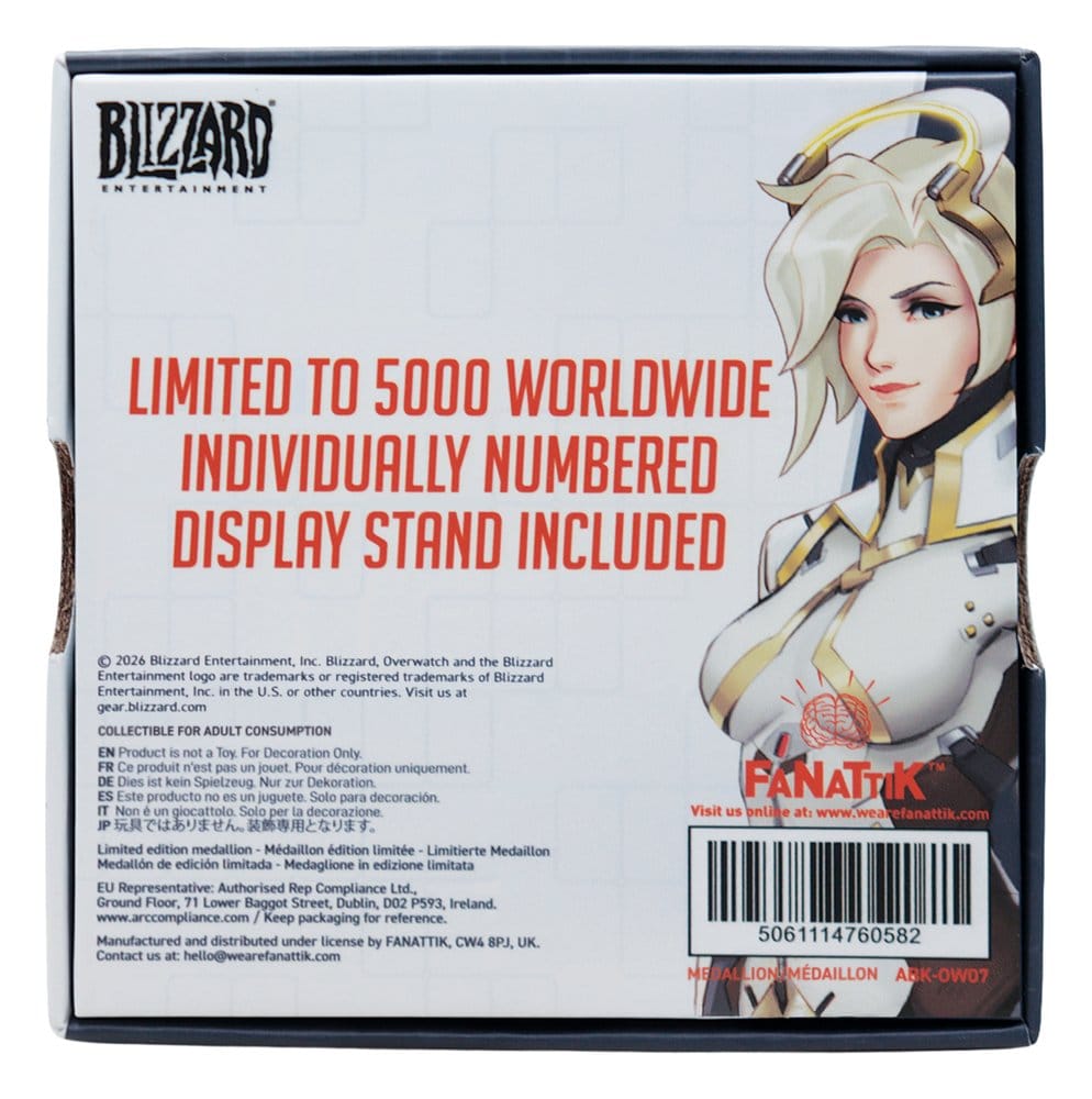 Overwatch Medallion Mercy Limited Edition