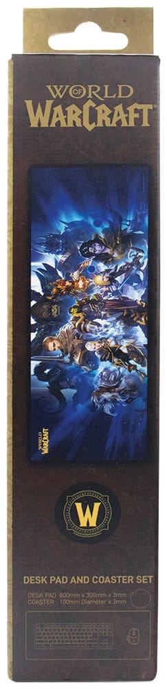 World of Warcraft Desk Pad & Coaster Set
