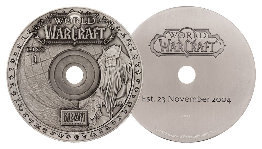 World of Warcraft Replica CD-ROM Limited Edition 11 cm