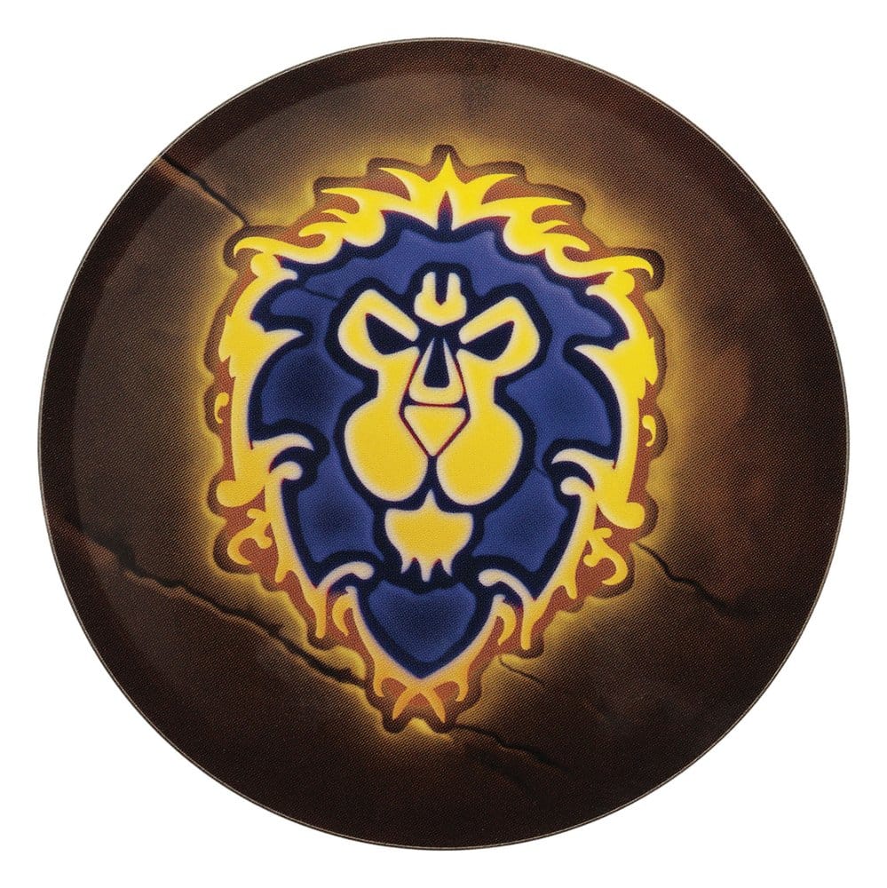 World of Warcraft Coaster 4-Pack Printed Metal