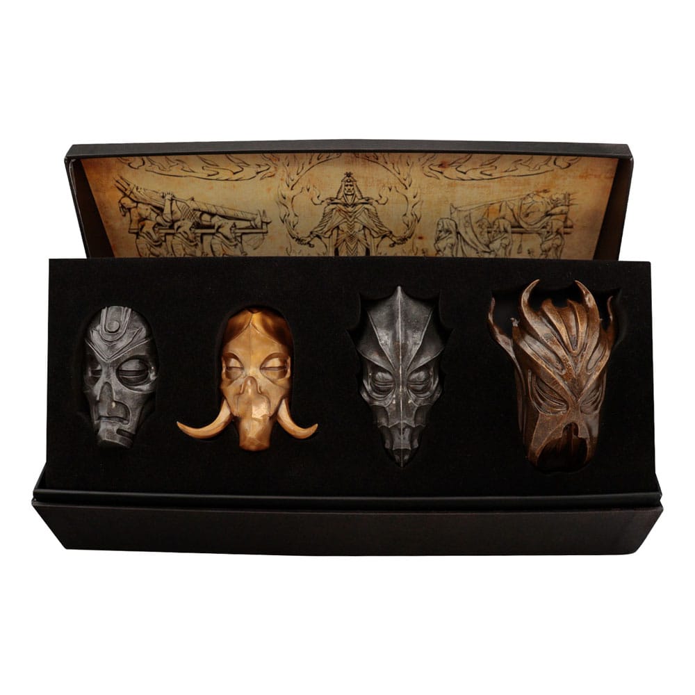 The Elder Scrolls V: Skyrim Replica Dragon Priest Masks Set