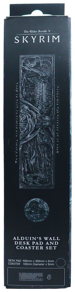 The Elder Scrolls V: Skyrim Desk Pad & Coaster Set