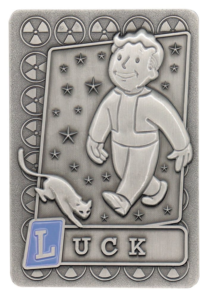 Fallout Ingots with Album S.P.E.C.I.A.L. Perk Card Collector’s Album