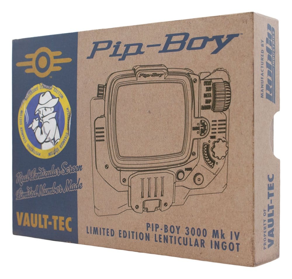 Fallout Ingot Pip-Boy Limited Edition Lenticular Mysterious Stranger Variant