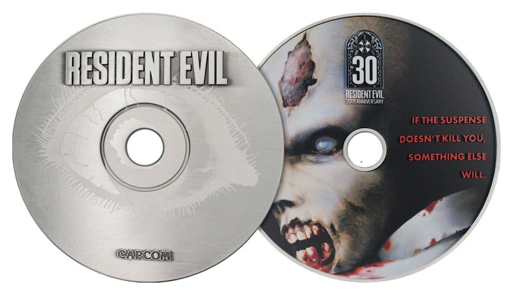 Resident Evil Replica CD-ROM 30th Anniversary Limited Edition 11 cm