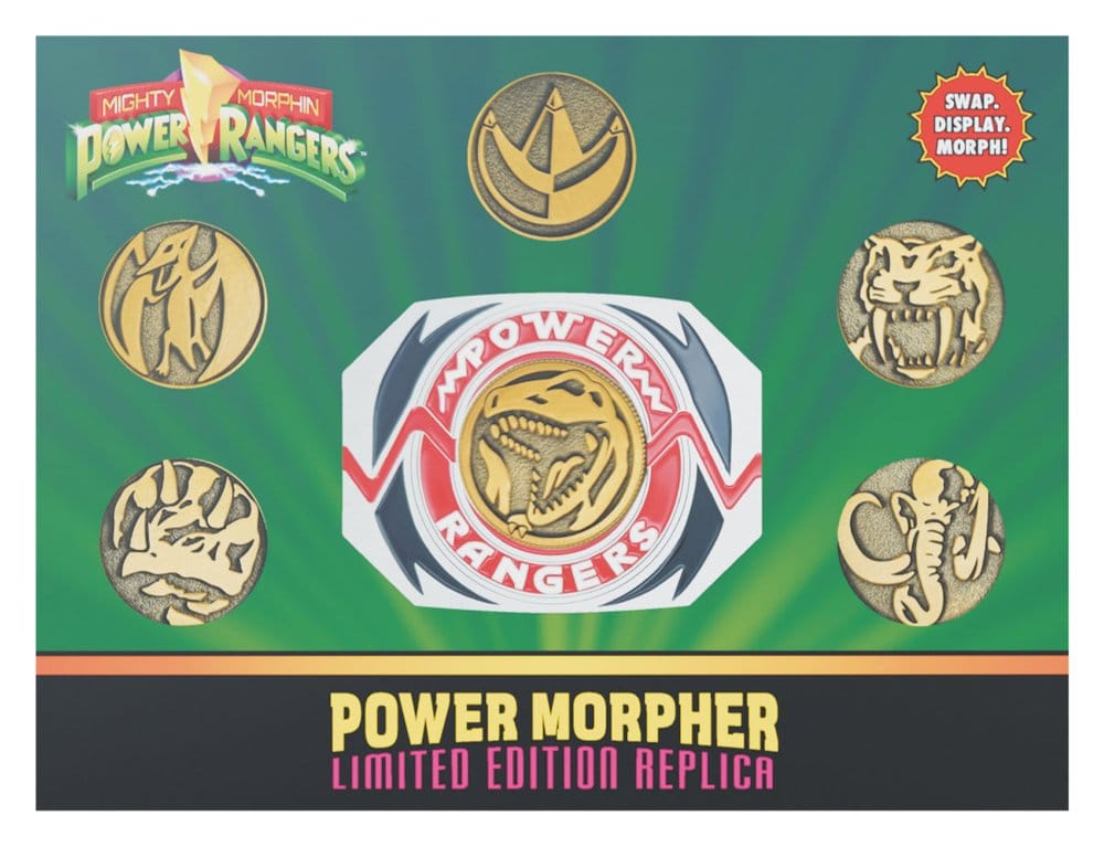 Power Rangers Replica Interchangeable Power Morpher Limited Edition 7 x 9 cm