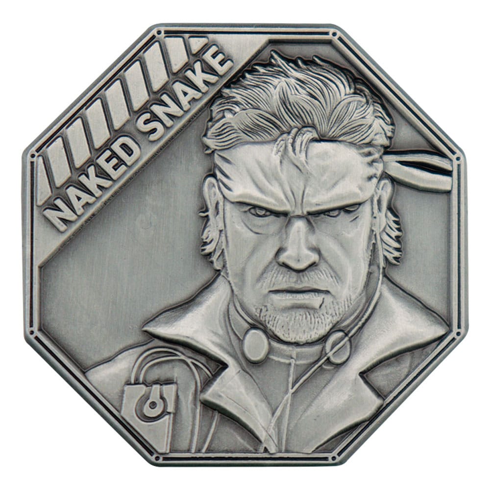 Metal Gear Solid Delta Collectable Coin Naked Snake Limited Edition
