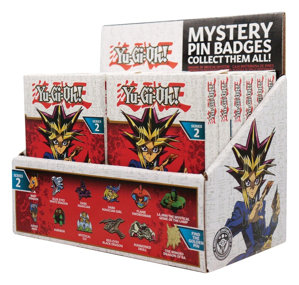Yu-Gi-Oh! Mystery Pin Badges Volume 2 Blind Box Display (12)