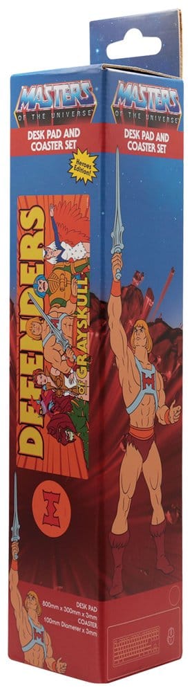 Masters of the Universe Desk Pad & Coaster Set Heroes